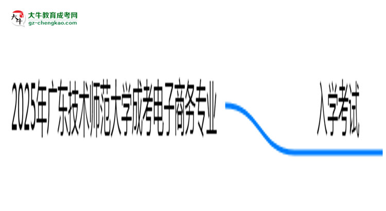 2025年廣東技術(shù)師范大學(xué)成考電子商務(wù)專業(yè)入學(xué)考試科目有哪些？思維導(dǎo)圖