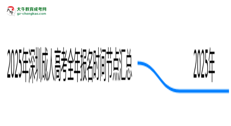 2025年深圳成人高考全年報名時間節(jié)點(diǎn)匯總思維導(dǎo)圖