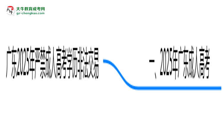 廣東2025年嚴(yán)禁成人高考學(xué)歷非法交易思維導(dǎo)圖