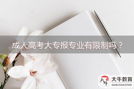 成人高考大專報專業(yè)有限制嗎？