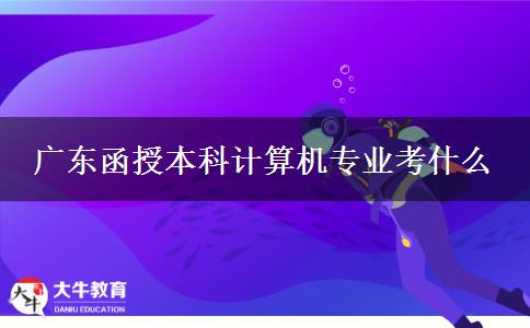 廣東函授本科計(jì)算機(jī)專(zhuān)業(yè)考什么