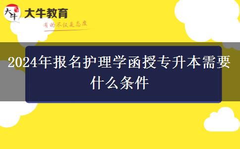 2024年報(bào)名護(hù)理學(xué)函授專升本需要什么條。</div>
                    <div   class=