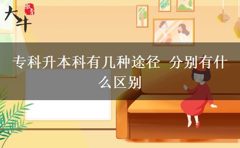 ?？粕究朴袔追N途徑 分別有什么區(qū)別